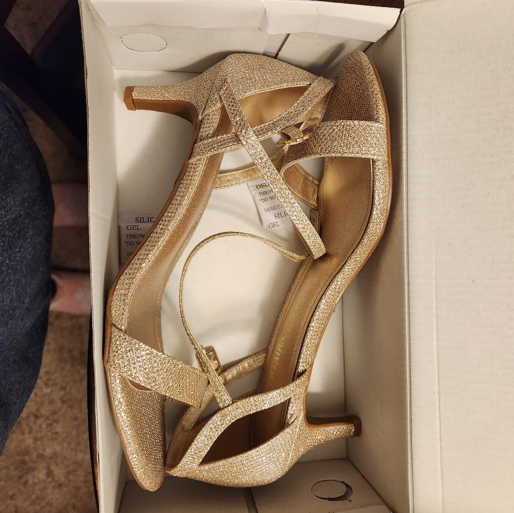 Gold Heels